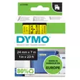 Tarranauha DYMO 24mmx7m 53718 - Tarra- ja kohokirjoitinteipit Dymo - 111342 - 1
