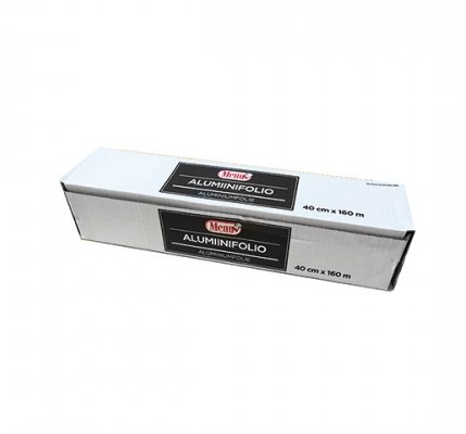 Alumiinifolio 40cm/160m MENU - Elintarvikepaperit ja -pussit - 175922 - 1