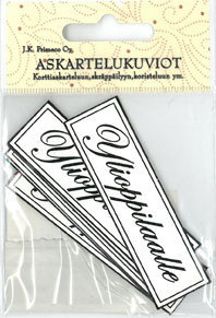 Askartelukuvio Ylioppilaalle 6kpl/pkt - Askartelutarvikkeet - 150742 - 1