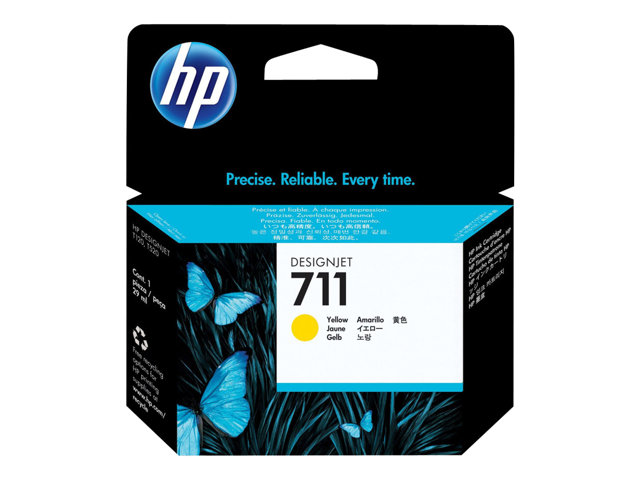 HP 711 CZ132A mustesuihku - Mustesuihkuvärit HP - 133392 - 1
