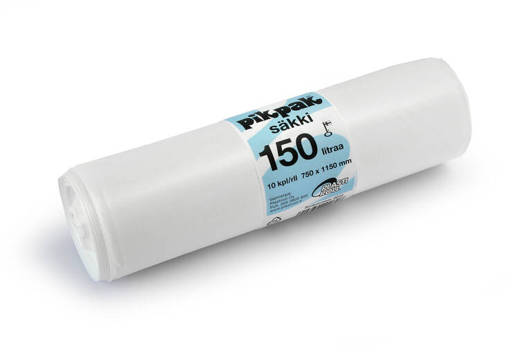 Jätesäkki 150L LD-PE PIKPAK - Jätesäkit - 157532 - 1
