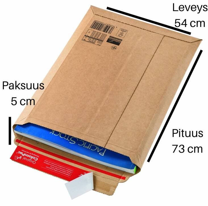 Kartonkikuori 10 54x73cm - Kartonkikirjekuoret - 120722 - 1