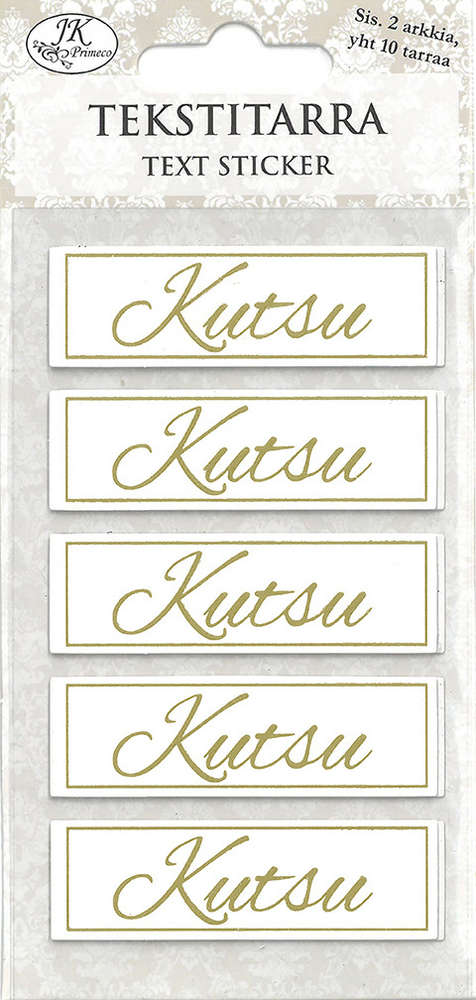 Tekstitarra Kutsu - Askartelutarvikkeet - 170042 - 1