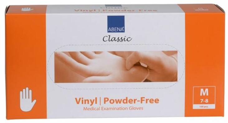 Vinyylikäsine M/8 Classic ABENA - Suojavarusteet (käsineet,päähineet yms) - 119022 - 1