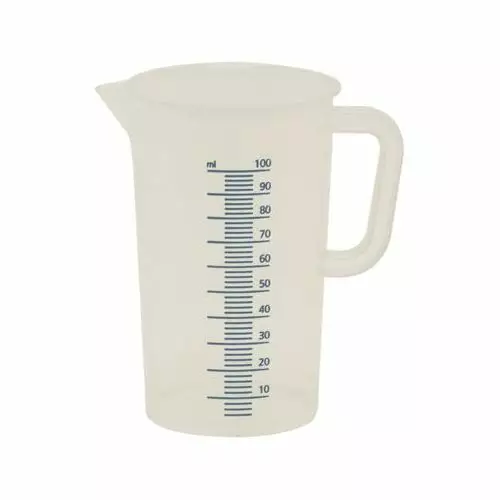 Mittakannu 100ml PP - Annosteluvälineet - 187492 - 1