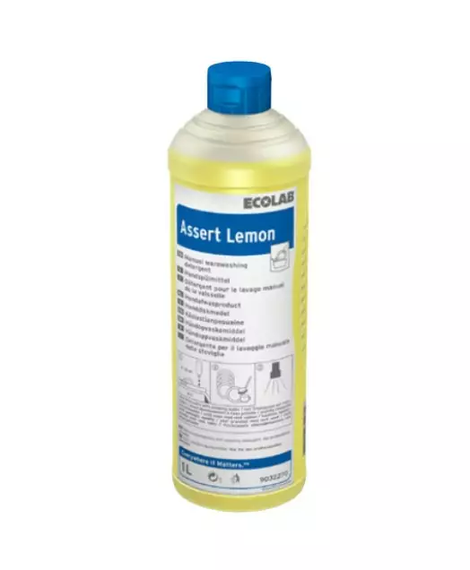 Astianpesuaine 1L ECOLAB Assert Lemon - Astianpesuaineet ja keittiön puhtaus - 162702 - 1