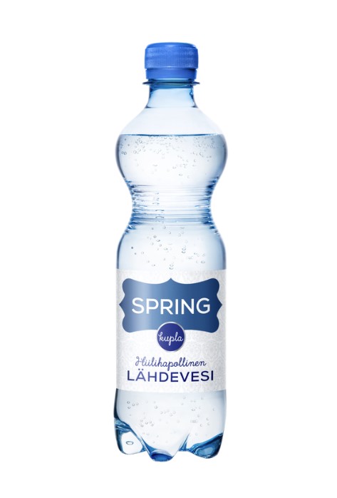 Hiilihapollinen lähdevesi SPRING Kupla 0,5L - Mehut ja virvoitusjuomat - 127942 - 1