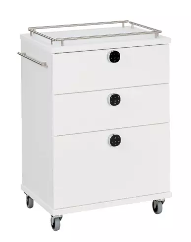 Lääkevaunu 64x44,5xx93cm MT - Muu lääkejakelu - 182312 - 1