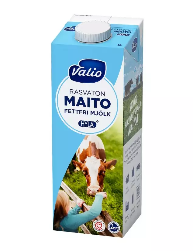 Maito RASVATON MAITO UHT 1L VALIO - Maidot ja kermat - 129322 - 1