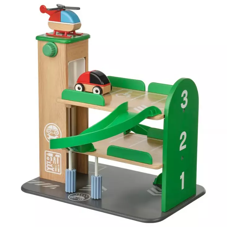 Parkkitalo + 2 ajoneuvoa LILLABO - Lelut - 187342 - 1