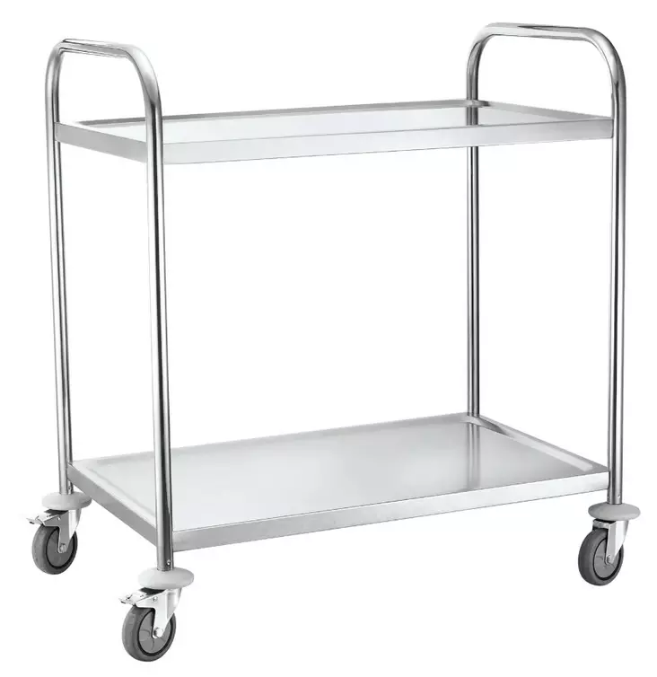 Tarjoiluvaunu 2-krs HENDI - Ammattikeittiötarvikkeet - 186592 - 1