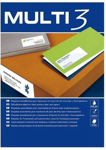 Tulostustarra 70x35 MULTI3 24-jak - Tulostus- ja kopiotarrat - 126763 - 2