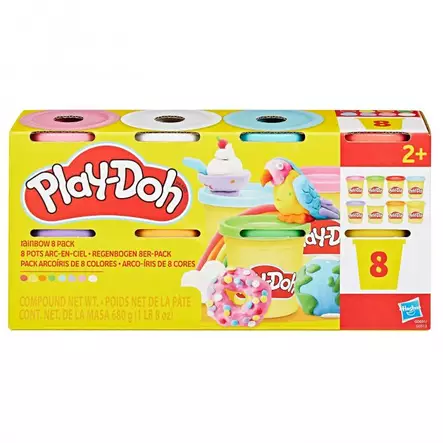 Muovailuvahasetti 8x85g PLAY-DOH - Muovailuvahat - 188363 - 1