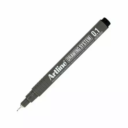 Tekninen piirustuskynä ARTLINE 0,1mm - Kuitukärkikynät - 188723 - 1