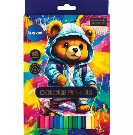 Värikynä 18/srj CENTRUM Bear - Puuvärit - 171283 - 1