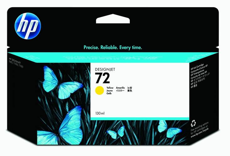 HP 72 C9373A mustesuihku - Mustesuihkuvärit HP - 122593 - 1