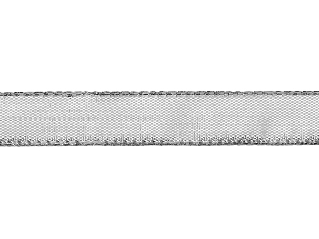 Hopeanauha vahv.metallilankareuna 15mm x 20m - Askartelutarvikkeet - 143533 - 1