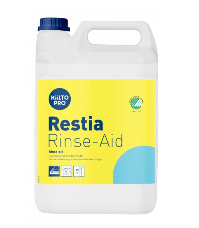 Huuhtelukirkaste 5L KIILTO Restia - Astianpesuaineet ja keittiön puhtaus - 157903 - 1
