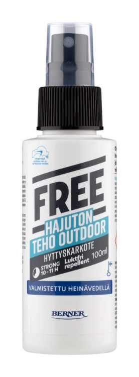 Hyttyskarkote 100ml FREE Teho Outdoor - Puutarhatarvikkeet - 174173 - 1
