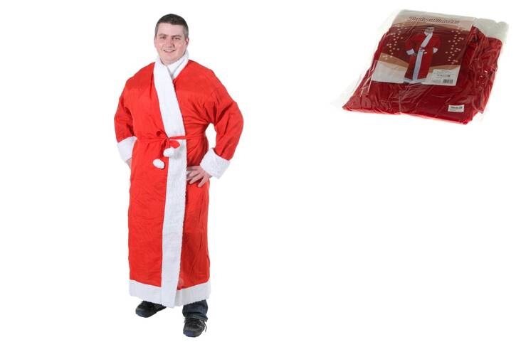 Joulupukin takki turkisreuna - Kausikoristeet - 150273 - 1