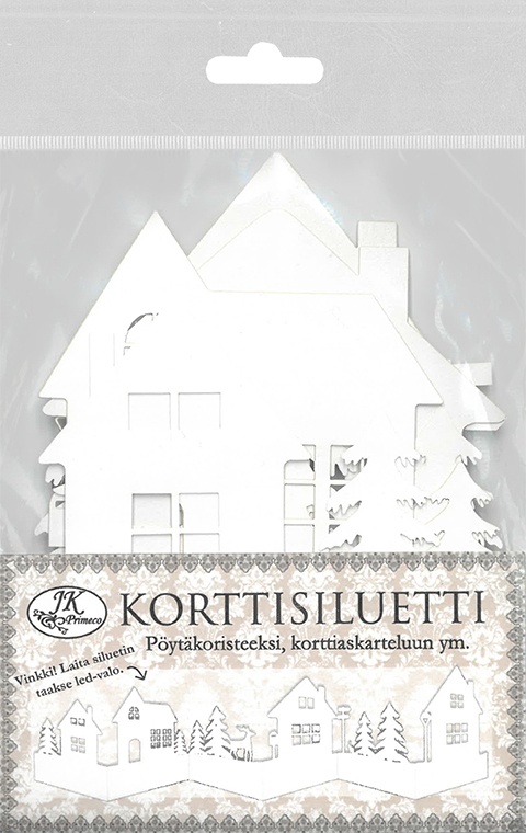Korttisiluetti Maisema 6-os. - Askartelutarvikkeet - 159353 - 1