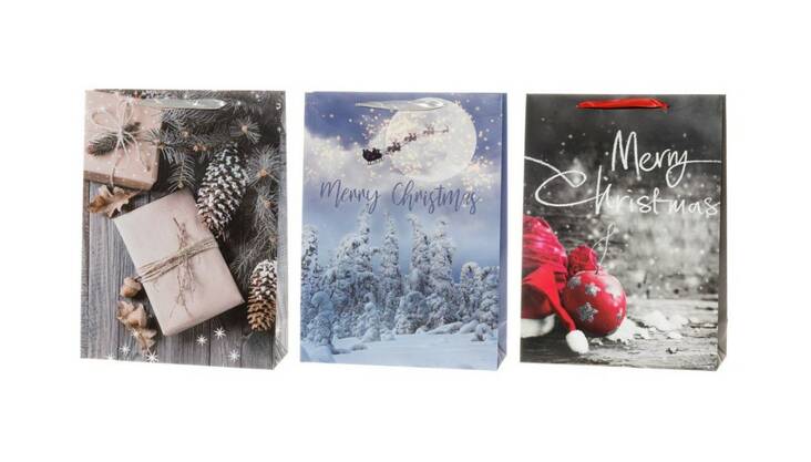 Lahjakassi 31x42x12cm WINTERIA - Lahjakassit - 172913 - 1