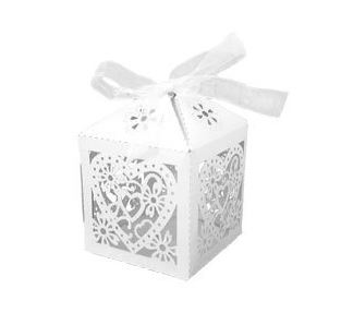 Lahjarasia sydän 5x5x5cm - Muut lahjapaketointitarvikkeet - 157813 - 1