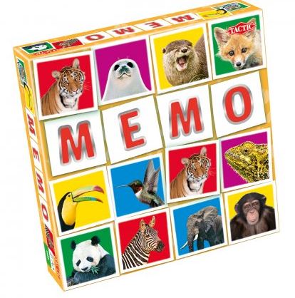 Memo Villieläimet (valokuvat) - Lautapelit - 121263 - 1