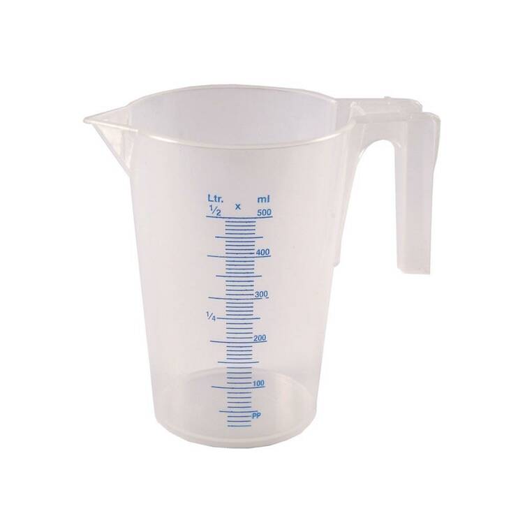 Mittakannu 0,5L 100-500ml asteikko - Annosteluvälineet - 175753 - 1