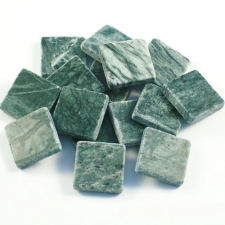 Mosaiikki marmori Verde Jade 10mm 100g - Mosaiikkipalat - 147153 - 1