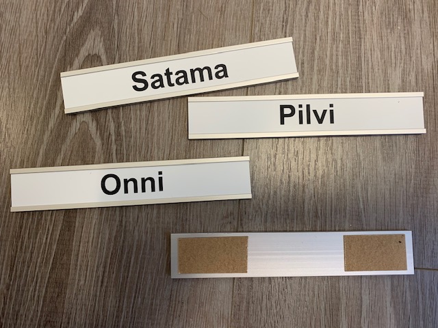 Neuvotteluhuoneen ovikyltti alumiini - Painetut muut tuotteet - 159803 - 1