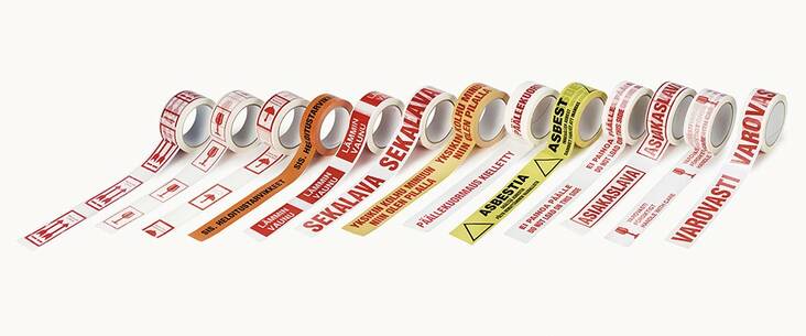 Pakkausteippi 38mm/66m - Painetut muut tuotteet - 155953 - 1