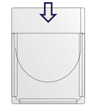 Paljetasku A4 läpällä tarratausta - Palje- ja patenttitaskut - 112413 - 1