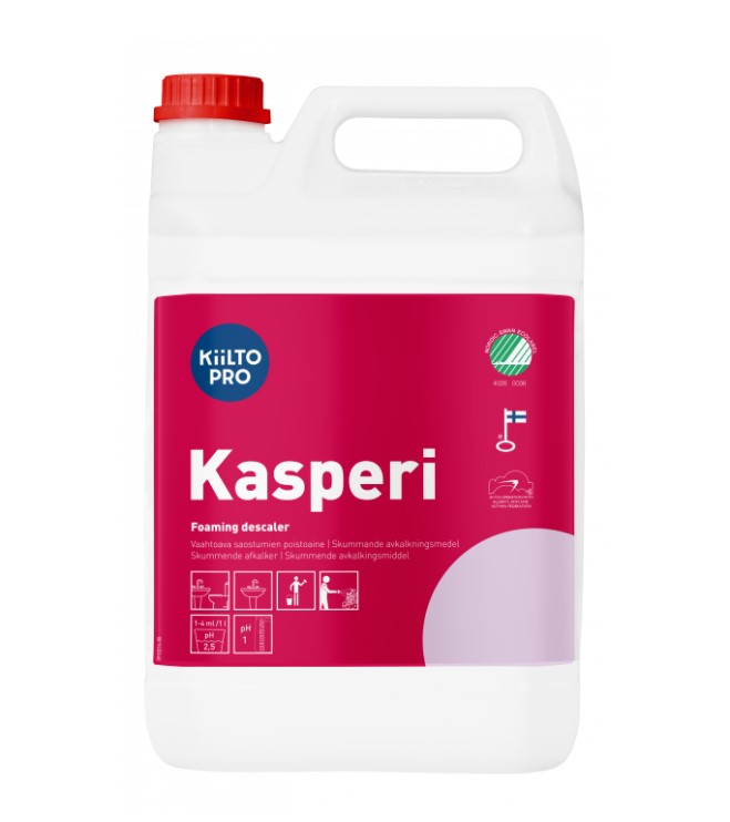 Puhdistusaine 5L KIILTO Kasperi - Saniteettitilojen puhdistusaineet - 160133 - 1
