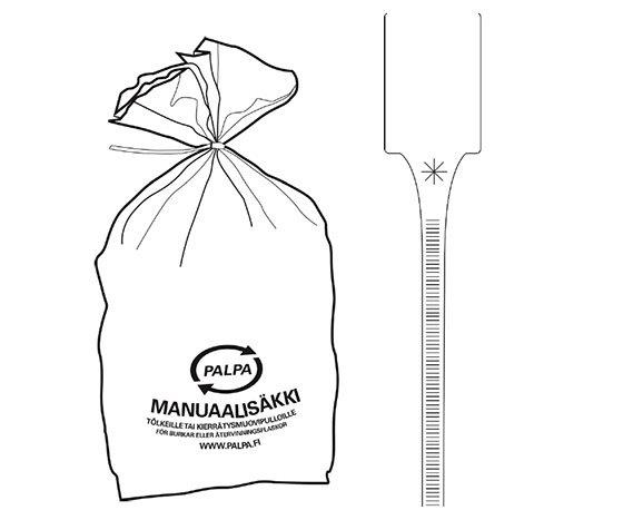 Pullonpalautussäkki + suljin PALPA - Muut pussit - 159533 - 1