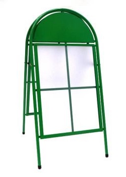 Ulkomainosteline 50x70cm kaarimalli - Ulkomainostelineet ja muovit - 151373 - 1