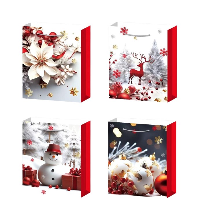 Lahjakassi 26x32/10,5cm Joulu - Lahjakassit - 181523 - 1