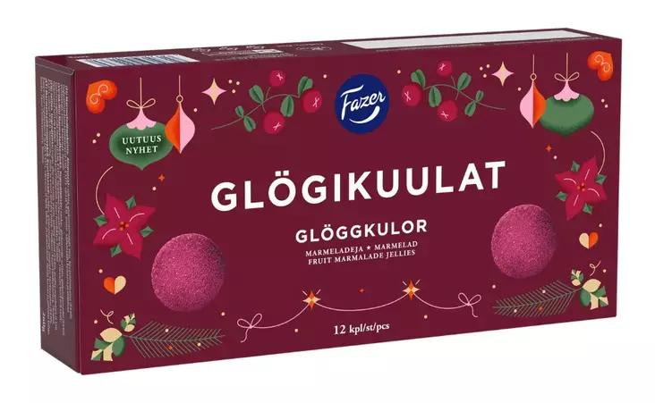 Marmeladi 260g FAZER Glögikuulat - Makeiset - 186593 - 1