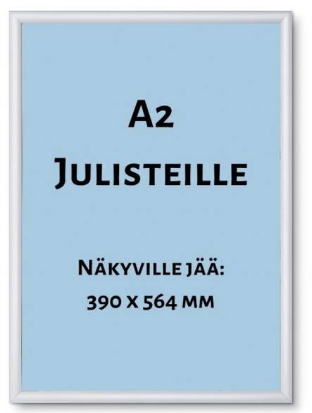 Julistekehys A2/20mm kääntökehys - Esitetelineet ja tarvikkeet - 129614 - 1