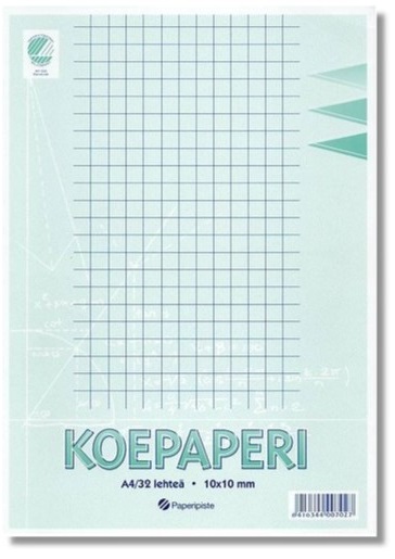 Koepaperi A4/32 PAPERIPISTE - Koe- ja konseptipaperit - 102004 - 1