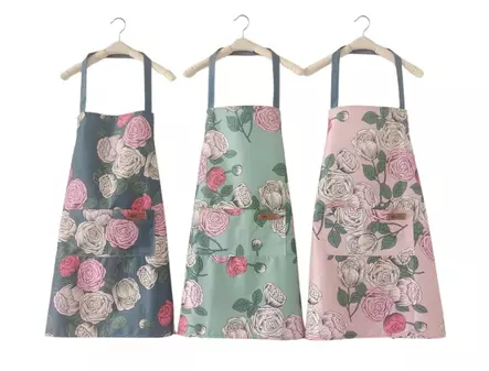 Esiliina 72x67cm Kukat - Muut keittiö- ja taloustarvikkeet - 183454 - 1