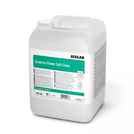 Huuhteluaine 20kg Ecobrite Flower Soft Clean - Tekstiilien puhdistus ja huolto - 162654 - 1