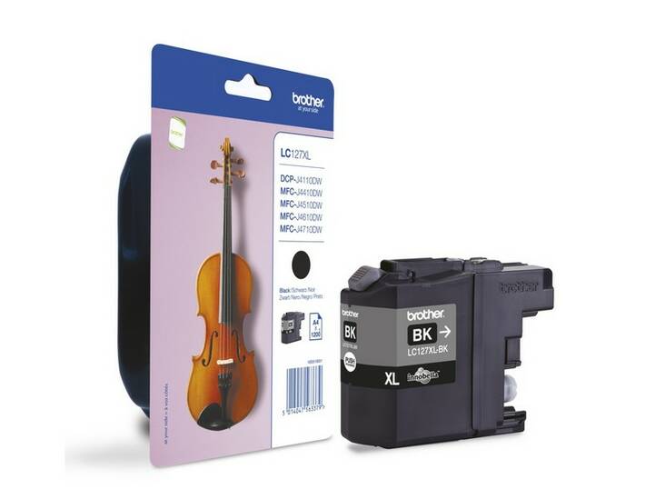 BROTHER LC127XL-BK mustesuihku - Mustesuihkuvärit Brother - 130214 - 1