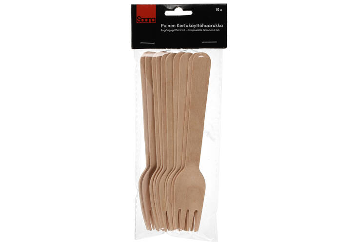 Haarukka 16cm SAANA - Kertakäyttöaterimet - 166054 - 1