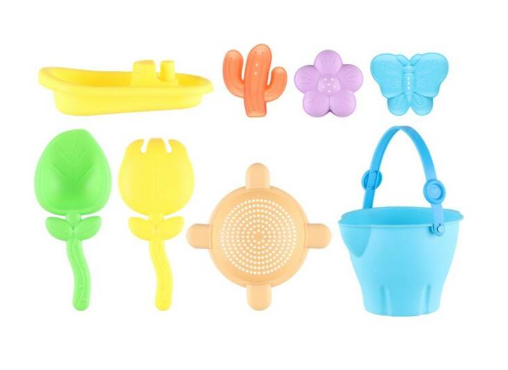 Hiekkalelut 8 osaa PLAY - Lelut - 174654 - 1