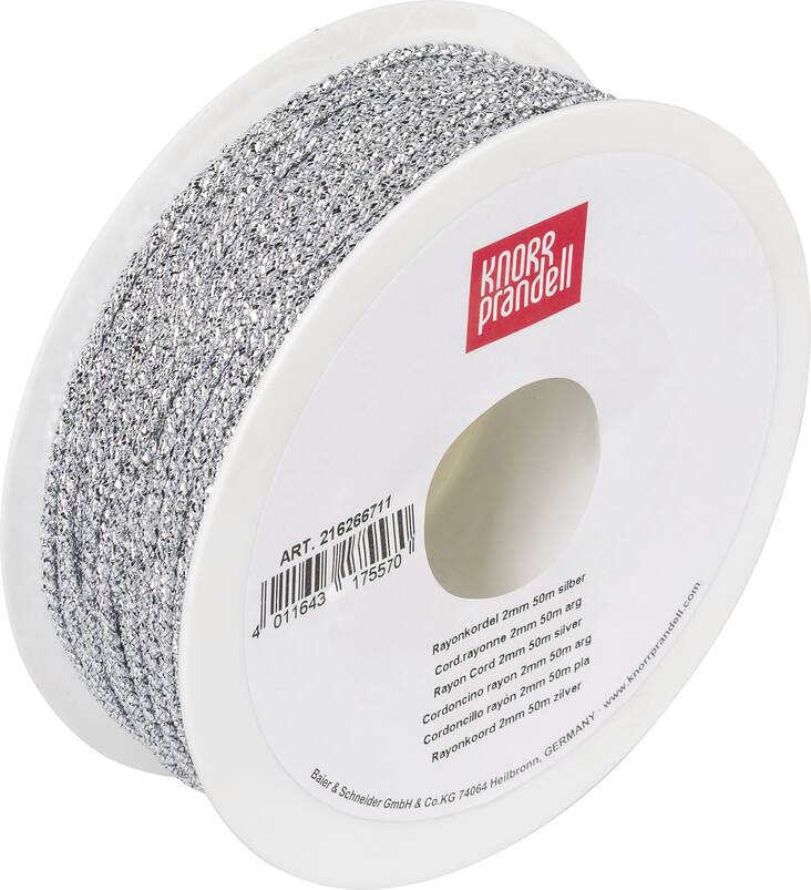 Hopeapunos 50m - Narut ja nauhat - 143534 - 1