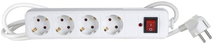 Jatkojohto 4-os AIRAM 3m katkaisilla - Kaapelit ja kaapelikourut, jatkojohdot - 142124 - 1