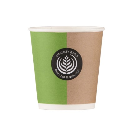 Kahvikuppi 100ml HUHTAMÄKI Coffee to go - Kertakäyttömukit ja niiden kannet - 176924 - 1