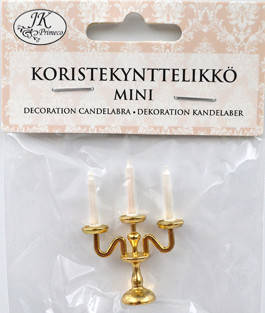 Koristekynttelikkö mini 4,5cm - Askartelutarvikkeet - 163764 - 1