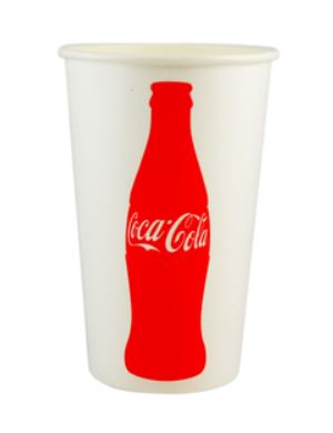 Limsapikari 300ml COCA-COLA - Kertakäyttömukit ja niiden kannet - 169444 - 1